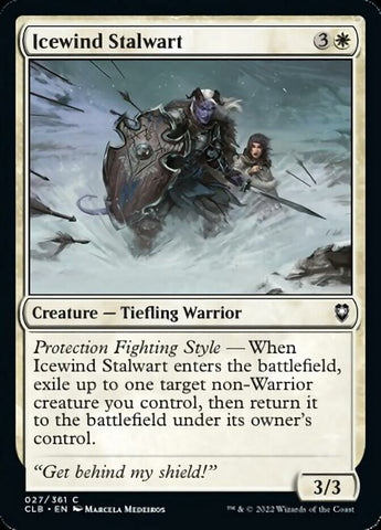 Icewind Stalwart [Commander Legends: Batalla por Baldur's Gate] 