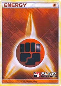Fighting Energy (Promoción Play Pokémon 2010) [Tarjetas de liga y campeonato] 