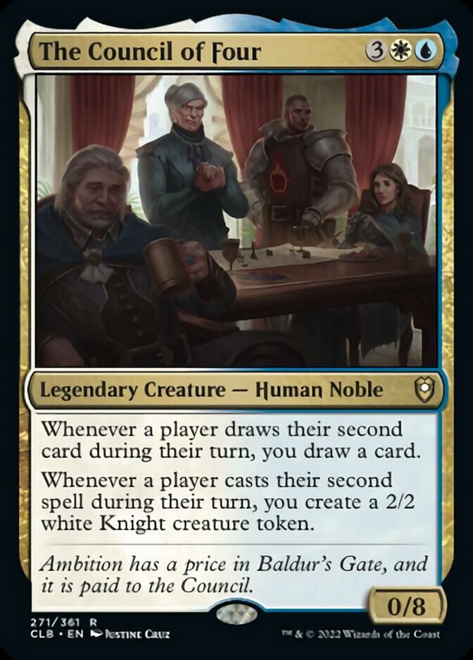 El Consejo de los Cuatro [Commander Legends: Batalla por Baldur's Gate] 
