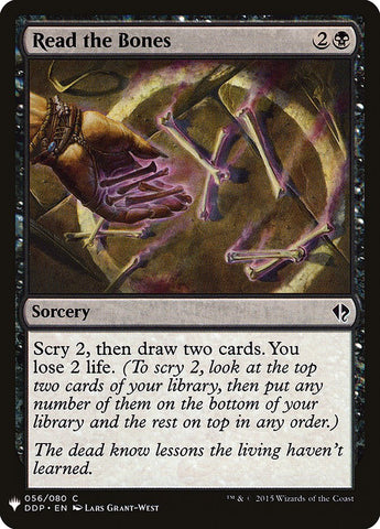 Leer los huesos [Mystery Booster] 