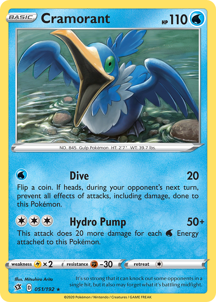 Cramorant (051/192) [Espada y escudo: Choque rebelde] 