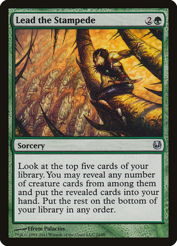 Lidera la estampida [Mazos de duelo: Ajani contra Nicol Bolas] 