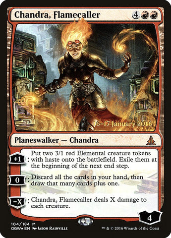 Chandra, Llamallamas [Promociones de presentación del juramento de los Guardianes] 