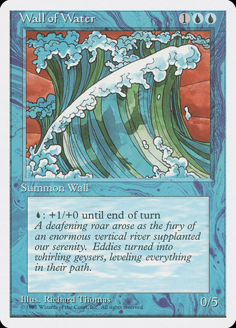 Muro de agua [Cuarta edición] 
