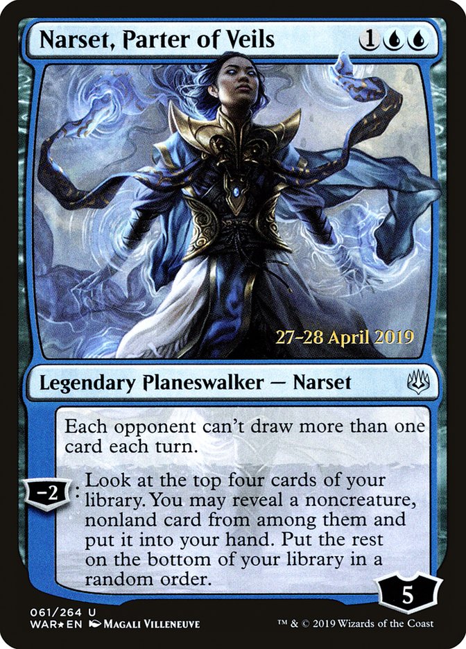 Narset, Parter of Veils [Promociones de presentación de War of the Spark] 