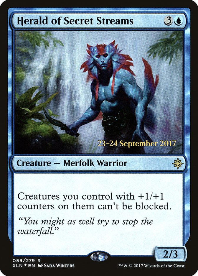 Herald of Secret Streams [Promociones de presentación de Ixalan] 