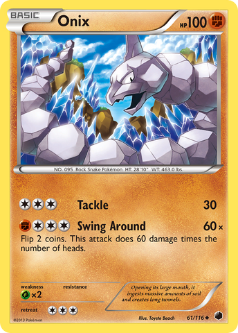 Onix (61/116) [Blanco y negro: Plasma Freeze] 