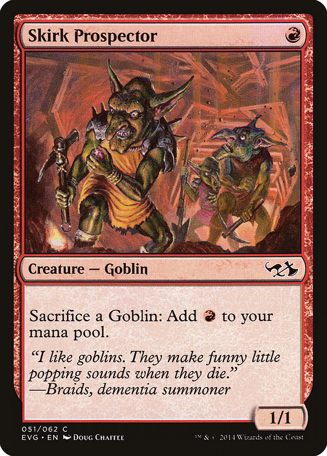 Skirk Prospector (Elfos contra Goblins) [Antología de Duel Decks] 