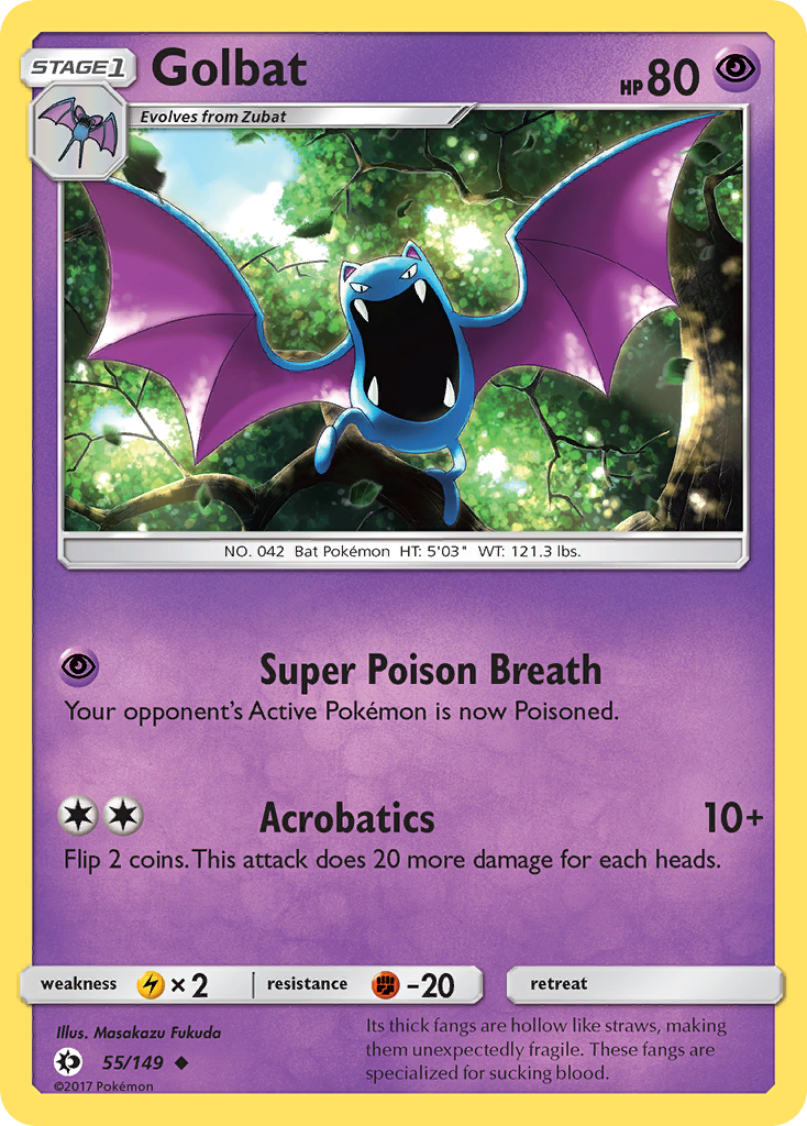 Golbat (55/149) [Sol y Luna: Conjunto básico] 
