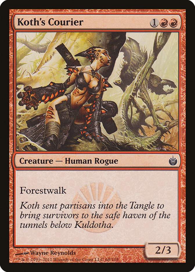 El mensajero de Koth [Mirrodin asediado] 