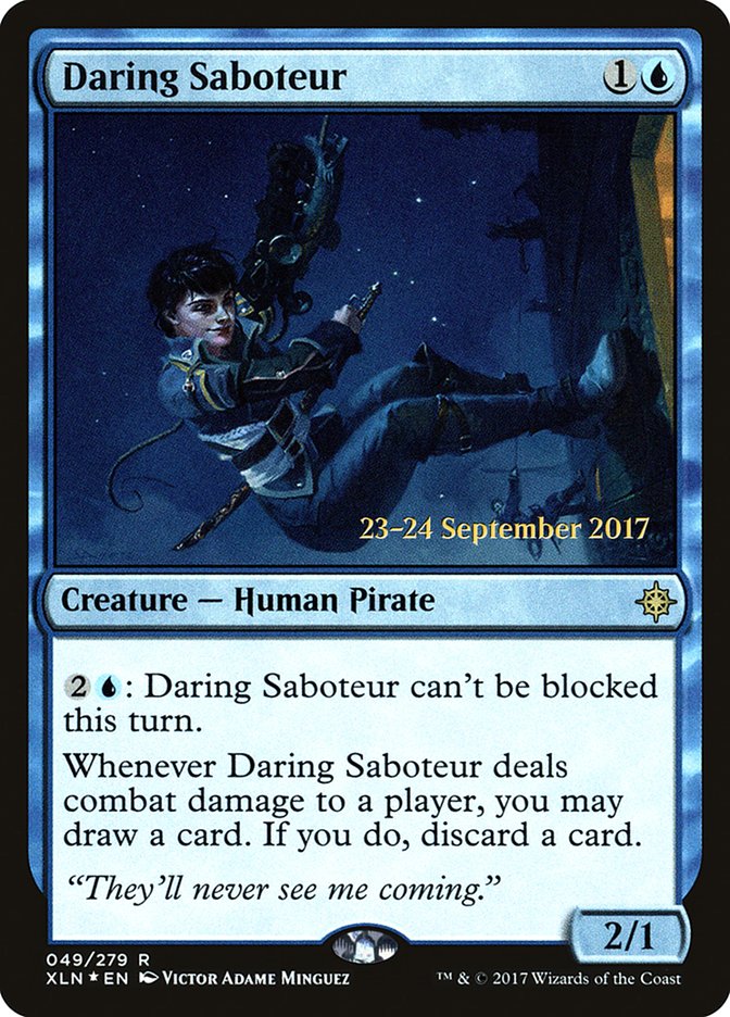 Saboteador atrevido [Promociones de presentación de Ixalan] 
