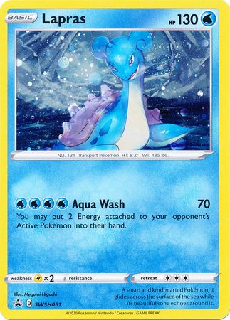 Lapras (SWSH051) [Espada y escudo: Promociones de Black Star] 
