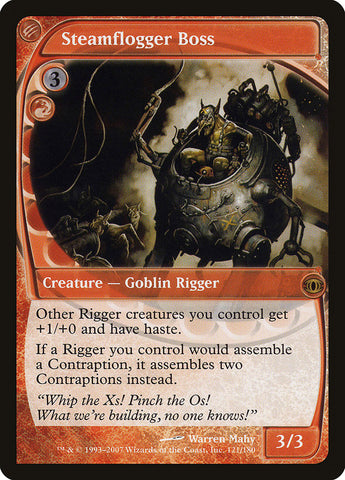 Jefe Steamflogger [Vista futura] 