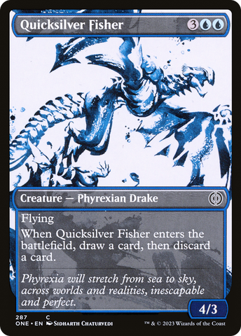Quicksilver Fisher (Showcase Icor) [Phyrexia: Todos serán uno] 
