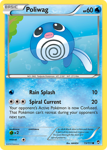 Poliwag (15/111) [XY: Puños furiosos] 