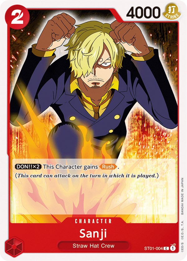 Sanji [Cubierta inicial: Tripulación de Sombrero de Paja] 