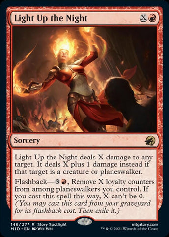 Ilumina la noche [Innistrad: Caza de medianoche] 