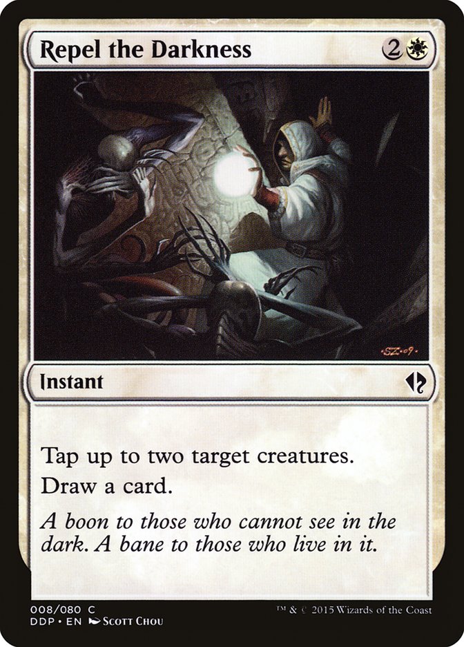 Repele la oscuridad [Mazos de duelo: Zendikar contra Eldrazi] 
