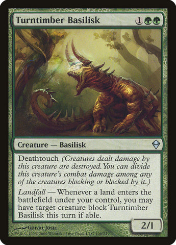 Basilisco de madera giratoria [Zendikar] 