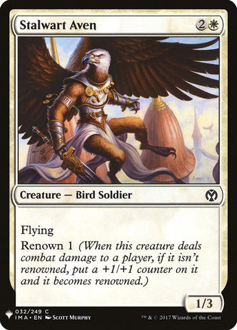 Stalwart Aven [potenciador misterioso] 