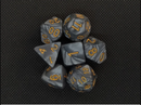 Set de 7 dados para Rol