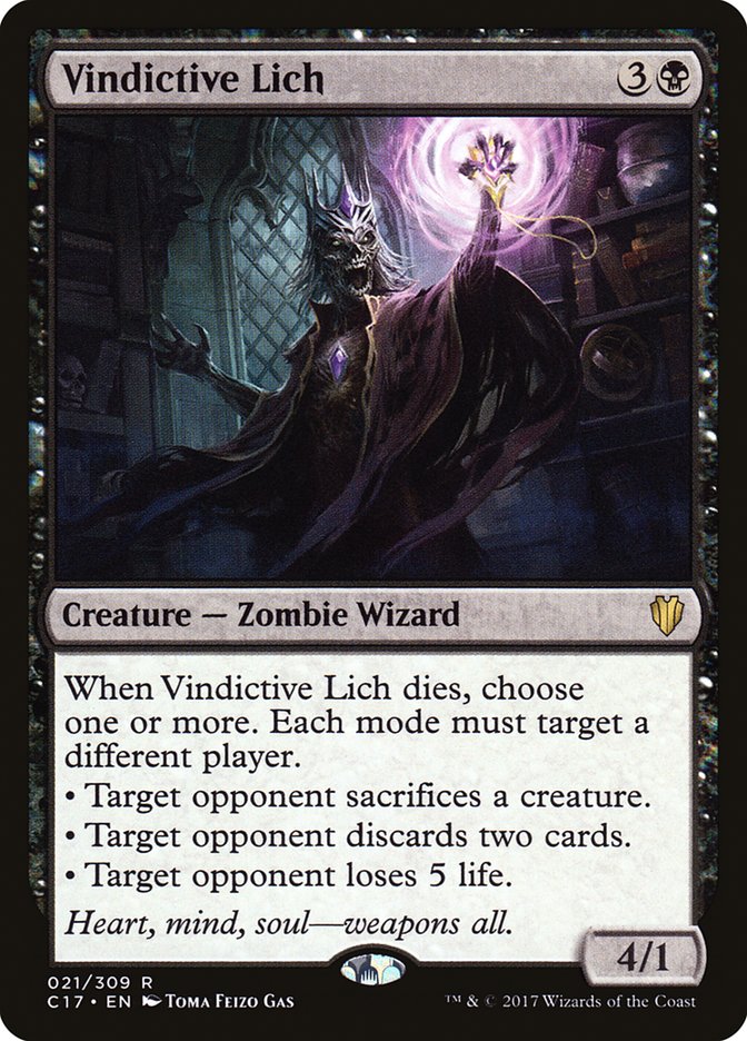 Lich vengativo [Comandante 2017] 