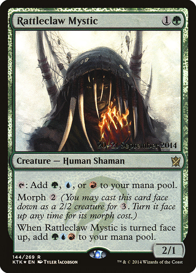 Rattleclaw Mystic [Promociones de presentación de Khans of Tarkir] 