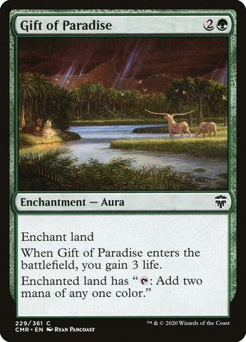 Regalo del paraíso [Commander Legends] 