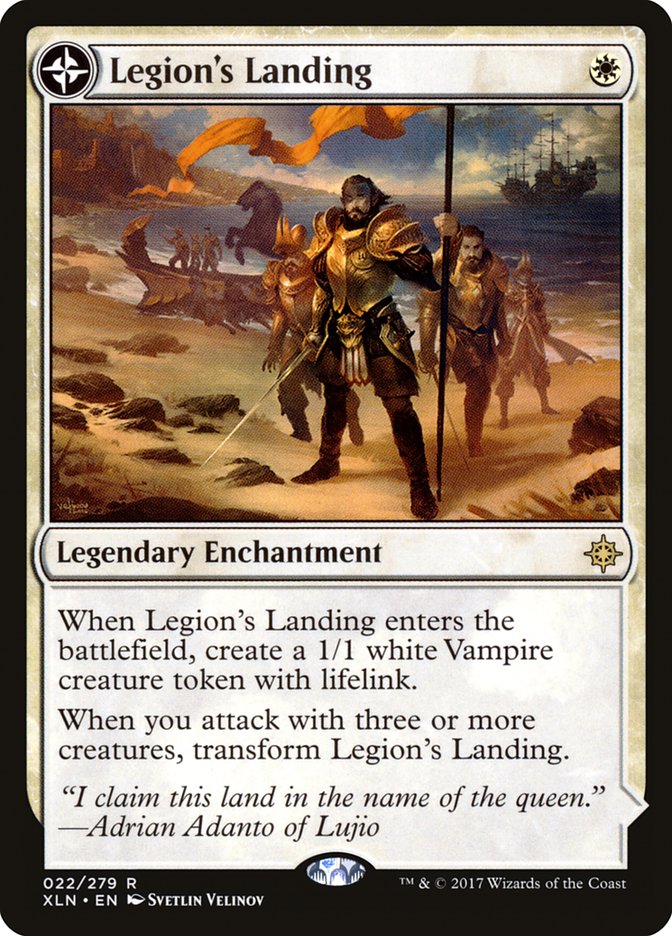 Desembarco de la Legión // Adanto, el primer fuerte [Ixalan] 