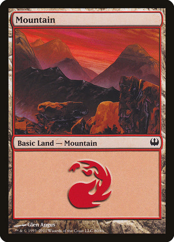 Montaña (80) [Mazos de duelo: Caballeros contra Dragones] 