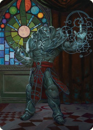 Karn, Tarjeta de arte Living Legacy 2 [Serie de arte Dominaria United] 