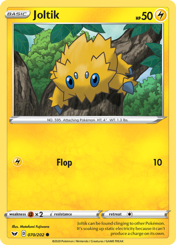 Joltik (070/202) [Espada y escudo: conjunto básico] 