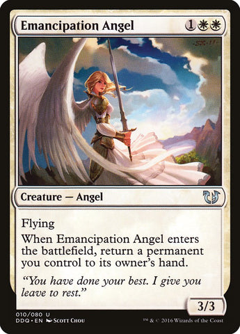 Ángel de la emancipación [Mazos de duelo: benditos contra malditos] 