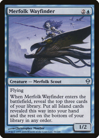 Buscador de caminos tritón [Zendikar] 