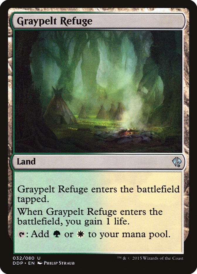Refugio Graypelt [Mazos de duelo: Zendikar contra Eldrazi] 