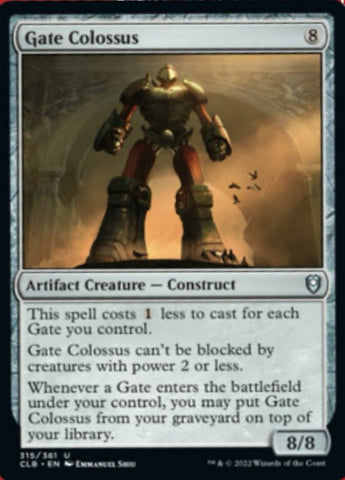 Gate Colossus [Commander Legends: Batalla por Baldur's Gate] 