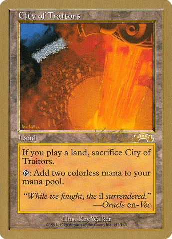 Ciudad de los Traidores (Kai Budde) [World Championship Decks 1999] 