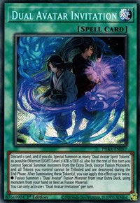 Invitación de avatar dual [PHRA-EN057] Secreto Raro 