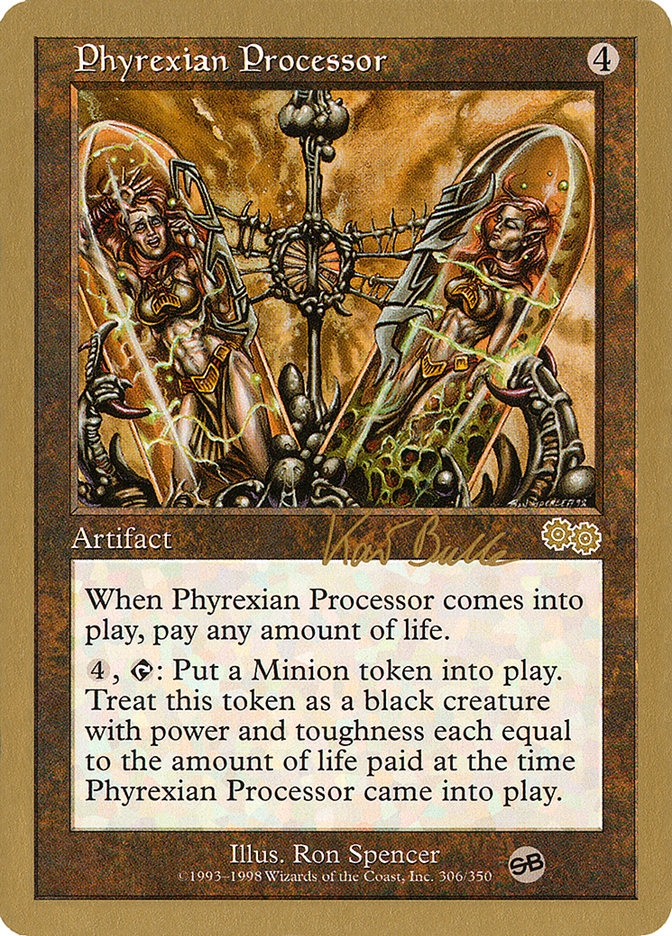 Procesador Phyrexian (Kai Budde) (SB) [World Championship Decks 1999] 