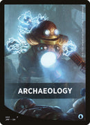 Tarjeta temática de arqueología [Tarjetas frontales Jumpstart] 
