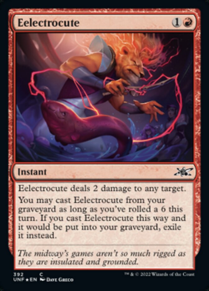 Eelectrocutar (Galaxy Foil) [Unfinity] 