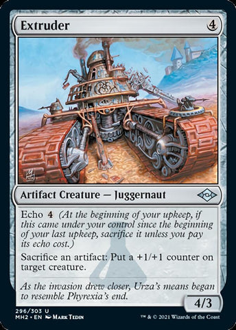 Extrusora (grabada en papel de aluminio) [Modern Horizons 2] 