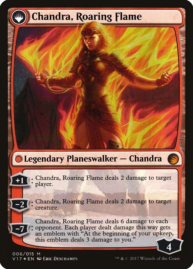 Chandra, Fuego de Kaladesh // Chandra, Llama rugiente [De la Bóveda: Transformar] 