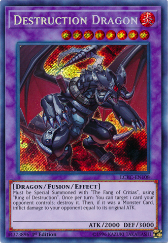 Dragón de la Destrucción [LCKC-EN108] Secreto Raro 