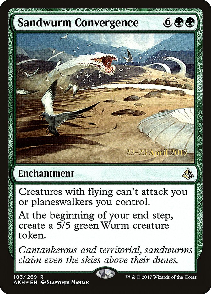Convergencia de Sandwurm [Promociones de presentación de Amonkhet] 