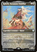 Keleth, Familiar Melena del Sol (Grabado) [Commander Legends] 