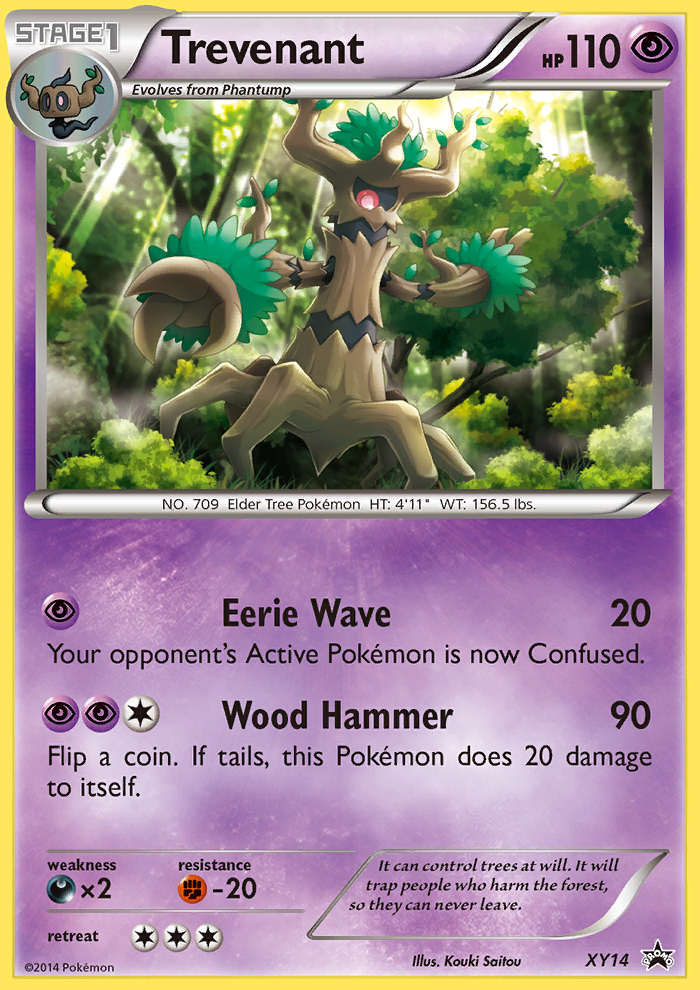 Trevenant (XY14) [XY: Promociones de Estrella Negra] 