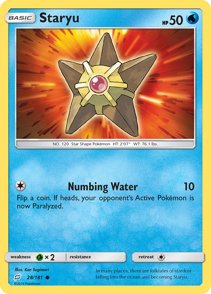 Staryu (28/181) [Sol y Luna: forman equipo] 