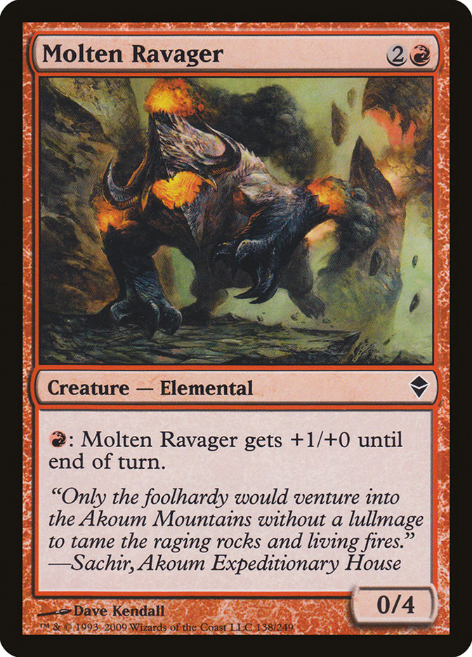 Devastador fundido [Zendikar] 