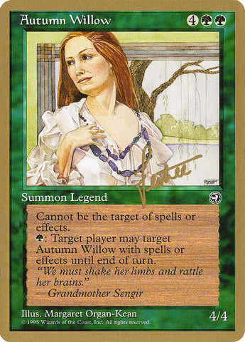 Autumn Willow (Bertrand Lestree) [Conjunto de coleccionista del Pro Tour] 